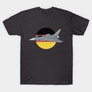 German Eurofighter Typhoon Jet Fighter T-Shirt